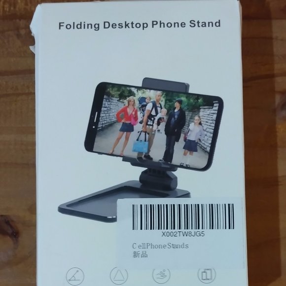 Folding Desktop Cell Phone Stand